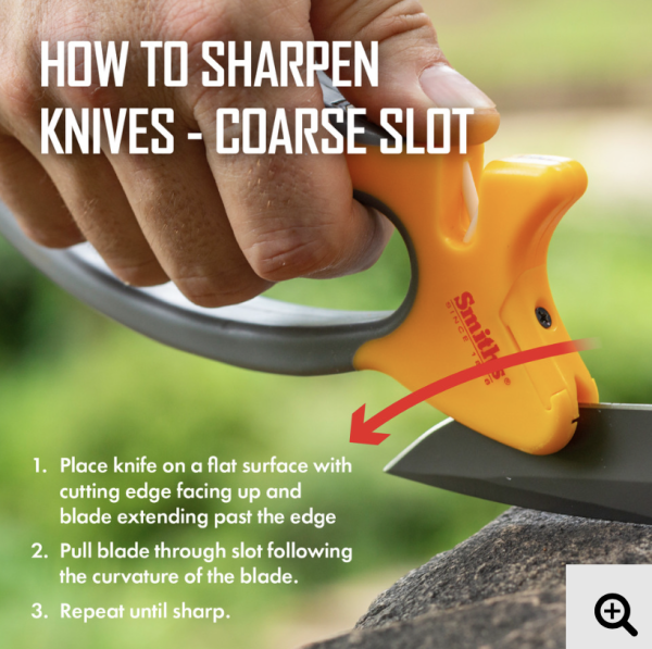 Smith’s Jiffy-Pro Handheld Knife Sharpener